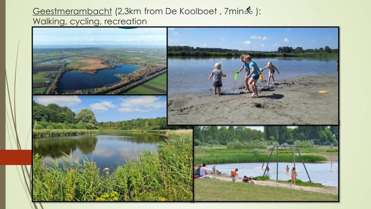 Vakantiewoning De Koolboet Koedijk 외부 사진